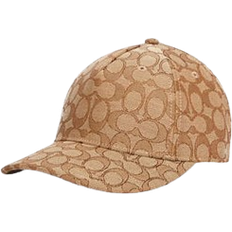 Coach Signature Jacquard Baseball Hat - Khaki