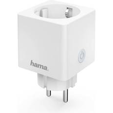 Google Assistant Electrical Outlets Hama 00176573 Wi-Fi Socket