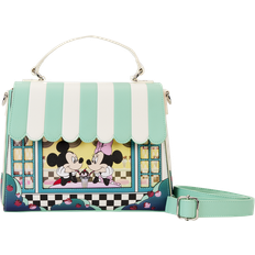 Loungefly Disney Mickey & Minnie Date Night Diner Crossbody Bag - Multicolour