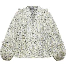 Polyamide Blouses Mint Velvet Floral Print Blouse - Neutral