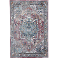 Think Rugs Distressed Faded Pink, Blue, Purple 60x230cm