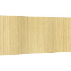 vidaXL Bamboo Light Natural Room Divider 400x165cm