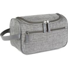 Grey Cosmetic Bags RYWOLT Travel Makeup Bag - Grey