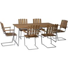 Teak Patio Dining Sets Garden & Outdoor Furniture Grythyttan B31 & A2 Patio Dining Set, 1 Table incl. 6 Chairs