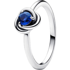 Pandora September Princess Eternity Circle Ring - Silver/Blue