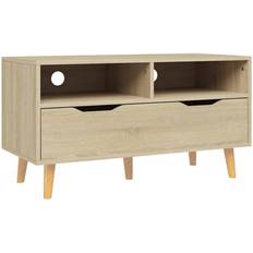 vidaXL 326780 Sonoma Oak TV Bench 90x48.5cm