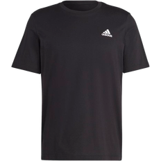 Adidas Essentials Single Jersey Embroidered Small Logo T-shirt - Black