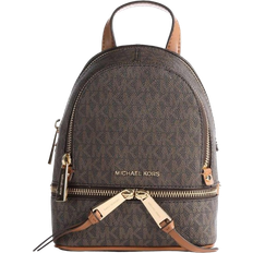 Michael Kors Backpacks Michael Kors Rhea Mini Logo Backpack - Brown