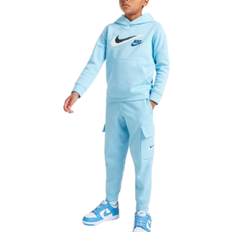 Nike Kid's Cargo Overhead Tracksuit - Blue