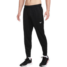 Men - Running Clothing Nike Totality Dri-Fit Tapered Versatile Trousers - Black/White