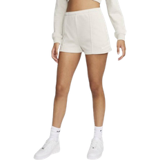 Nike Brown - Women Shorts Nike Women's Sportswear Chill Terry High-Waisted French Shorts - Light Orewood Brown/Sail