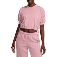 Nike Jordan Women's Knit Cropped Top - Pink Glaze