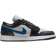 Nike Air Jordan 1 - Women Shoes Nike Air Jordan 1 Low W - Anthracite/Neutral Grey/White/Industrial Blue