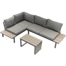 Garden & Outdoor Furniture Outdoor Essentials Tuscany Corner Outdoor Lounge Set, 1 Table incl. 2 Sofas