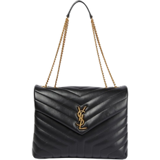 Saint Laurent Loulou Medium Shoulder Bag - Black