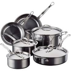 Hestan NanoBond Titanium Ultimate Cookware Set with lid 10 Parts