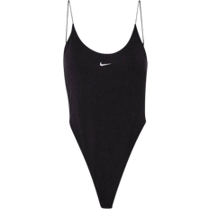 Nike Shapewear & Under Garments Nike Sportswear Chill Knit Women's Tight Cami Bodysuit - Black/Sail