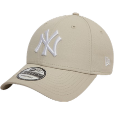 Beige Headgear New Era New York Yankees League Essential Stone 9FORTY Adjustable Cap - Cream