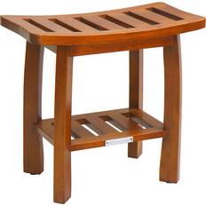 Wood Shower Stools Oceanstar (SB1682)