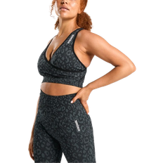 Gymshark Adapt Animal Seamless Sports Bra - Black