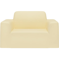 Beige Loose Covers vidaXL Jersey Loose Sofa Cover Beige (140x140cm)