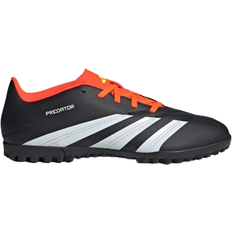 Adidas 41 ⅓ - Artificial Grass (AG) Football Shoes adidas Predator Club Turf - Core Black/Cloud White/Solar Red