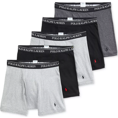 Polo Ralph Lauren Classic Cotton Boxer Briefs - Andover Heather/Madison Heather/Polo Black