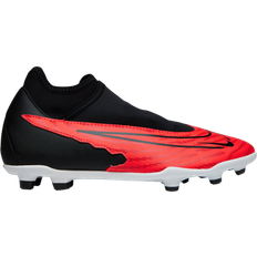 Black - Multi Ground (MG) Football Shoes Nike Phantom GX Club DF MG Ready Pack M - Bright Crimson/White/University Red/Black