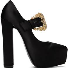 Buckle/Laced Heels & Pumps Versace Jeans Couture Hurley - Black