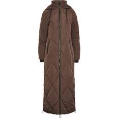 LTS Maxi Puffer Coat - Brown