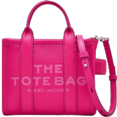 Marc Jacobs The Leather Crossbody Tote Bag - Hot Pink