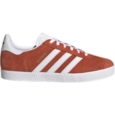 Adidas Junior Gazelle Shoes - Preloved Red/Cloud White/Cloud White