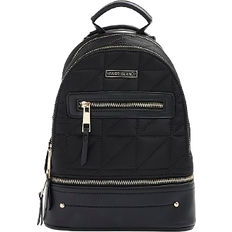 River Island Quilted Zip Backpack - Black