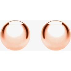 Rose Gold Earrings T.H.Baker 9ct Rose Gold Polished 4mm Ball Stud Earrings 5.55.5833