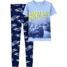 Carter's Kid Racing Pajamas 2-piece - Navy (195862395965)