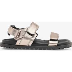 Whistles Ria Sporty Velcro Strap Leather Sandals