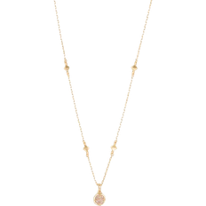 Kendra Scott Nola Pendant Necklace - Gold/Iridescent Drusy