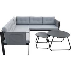 Round Outdoor Lounge Sets Garden & Outdoor Furniture The Range Sicily Outdoor Lounge Set, 2 Table incl. 3 Sofas