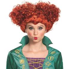 Royal Short Wigs Fancy Dress Disguise Disney Hocus Pocus Wini Deluxe Adult Costume Wig