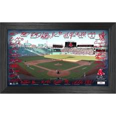 Highland Mint Boston Red Sox Framed 12" x 20" 2024 Signature Field Photograph Facsimile Signatures Limited Edition of 5000