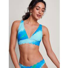 Blue Bikini Tops Monsoon Zifia Bikini Top, Blue