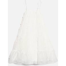 Sister Jane Sister Jane Dream Pixie Petal Tulle Midi Dress XS/UK White 6/XS