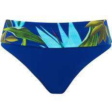 XXL Bikinis Fantasie Pichola Fold Over Bikini Bottom Tropic Blue