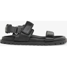 Whistles Ria Sporty Velcro Strap Leather Sandals