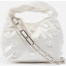 Stine Goya Ziggy Embellished Micro Hobo Bag Purple