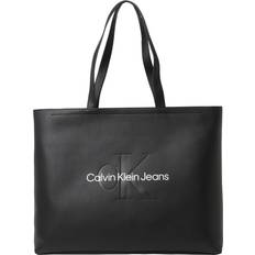 Calvin Klein Large Slim Tote Bag - Fashion Black