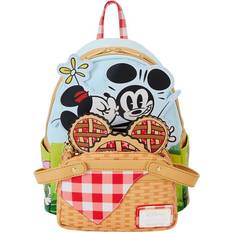 Loungefly School Bags Loungefly Kids Disney Mickey & Friends Picnic Mini Backpack Gold