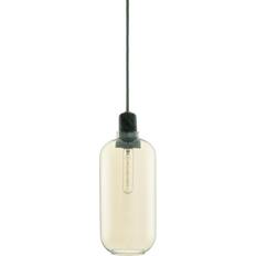 Normann Copenhagen Amp Large EU Gold/Green Pendant Lamp 12cm