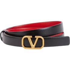 Valentino VLogo Reversible Belt - Nero/Rouge