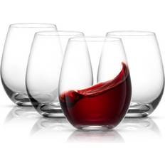 Joyjolt Spirits Red Wine Glass, White Wine Glass 56.2cl 4pcs